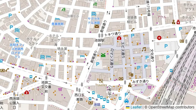 million（ミリオン）池袋の周辺地図