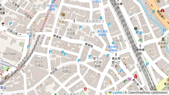 Elegante Vitaの周辺地図