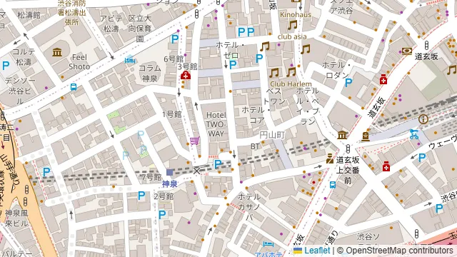 MYROOM space 渋谷010の周辺地図