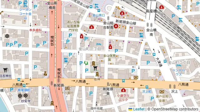 地酒と和食 吟味の周辺地図