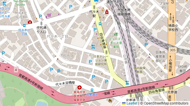 Dining DEN(ダイニング デン)の周辺地図