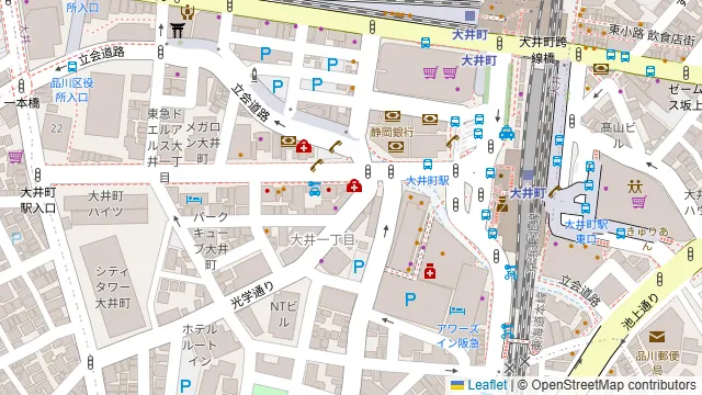 FOOD HOLIDAYの周辺地図
