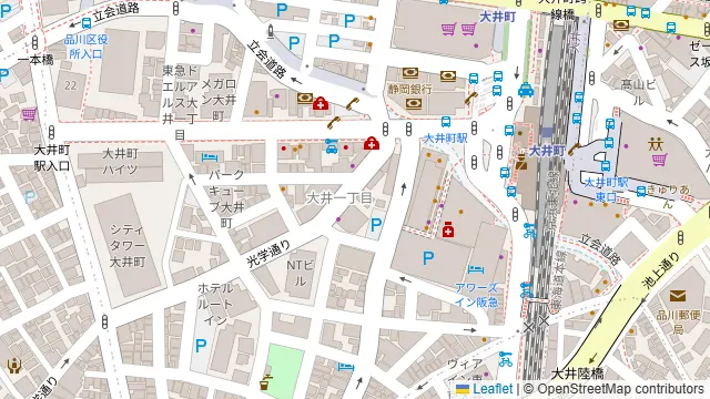 オステリア トゥットソーレの周辺地図