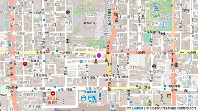 AMARE京都(パーティースペース)の周辺地図