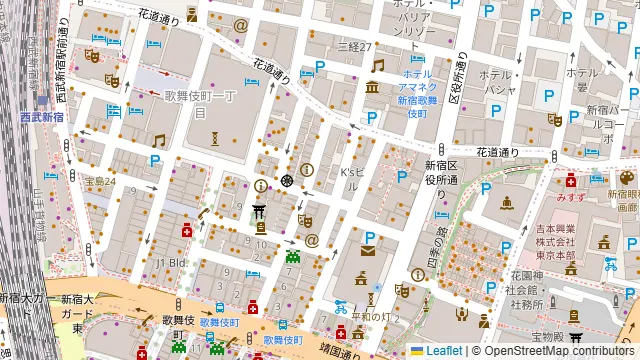 Music Bar RUNの周辺地図
