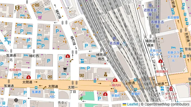 本まぐろと名古屋飯 花かるたの周辺地図