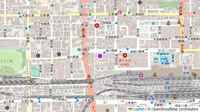 party banquethall Garden -KYOTO EKIMAE-の周辺地図