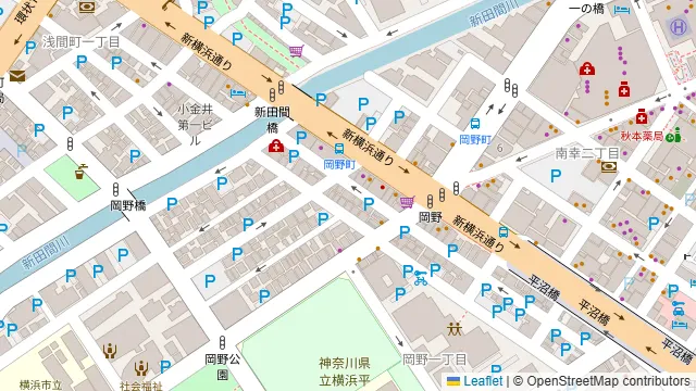 BREATH(ブレス) 横浜の周辺地図