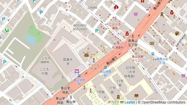 居酒屋 めがみや 表参道・原宿店の周辺地図