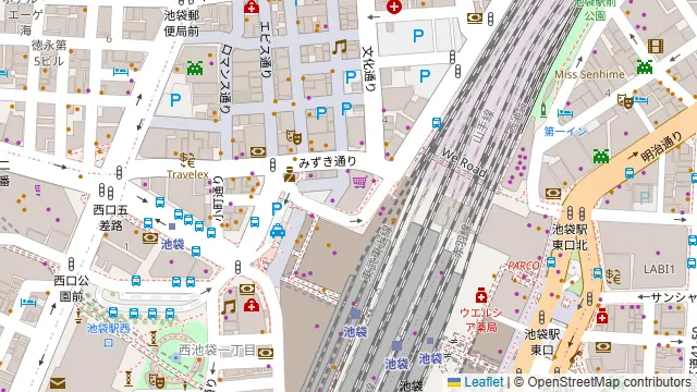 Darts UP(ダーツ アップ)池袋西口店の周辺地図