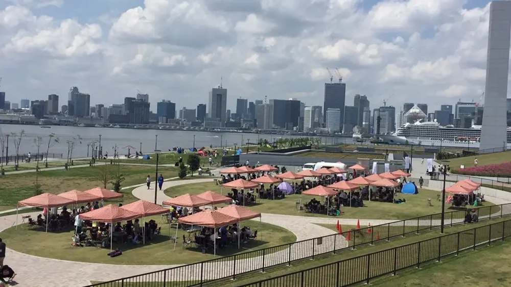 豊洲ぐるり公園手ぶらBBQ広場