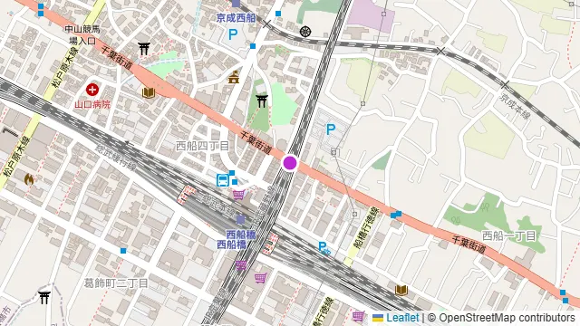 板前がいる町の酒場 庄や 西船橋北口店の周辺地図