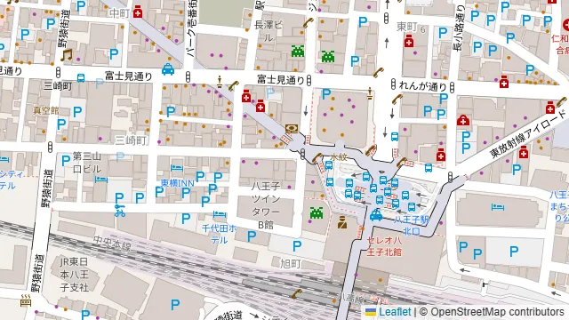 個室居酒屋 御州屋-GOSHUYA- 八王子店の周辺地図