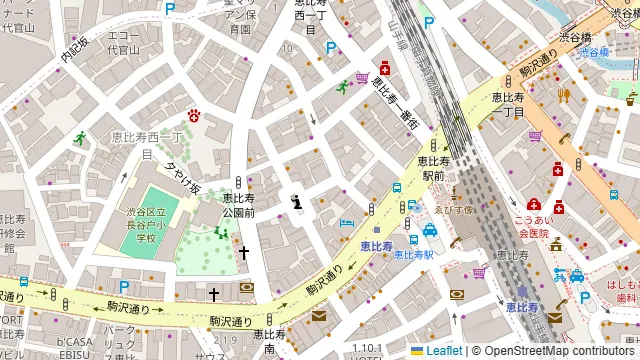 Dining VT Violet Tiger 恵比寿店の周辺地図