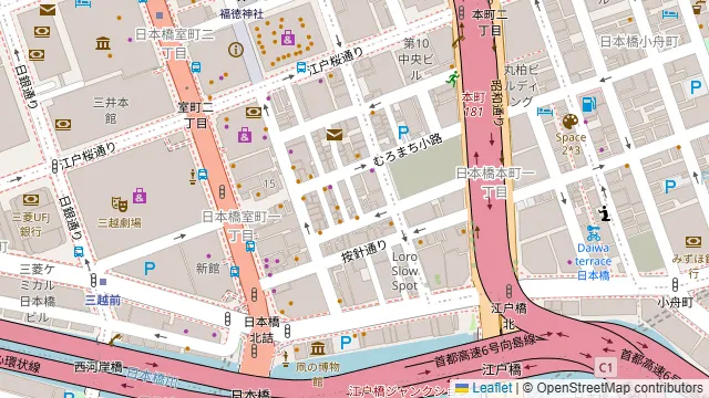 LORE 和ビストロ NIHONBASHIの周辺地図