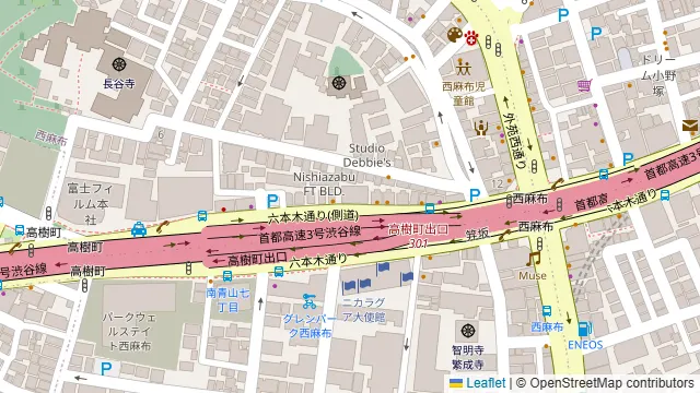 卓球BAR PINPON(ピンポン)の周辺地図