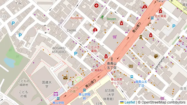 カフェテラス＆ビストロ クインシーの周辺地図