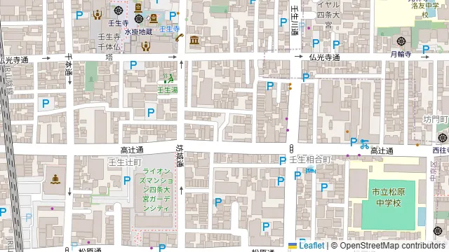 スタジオ日々喜の周辺地図