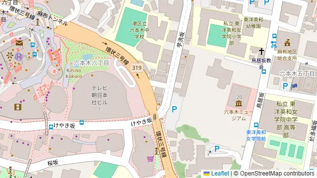 THE PUBLIC SIXの周辺地図