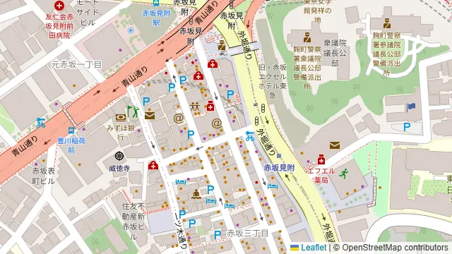 PIZZERIA MANCINI TOKYOの周辺地図