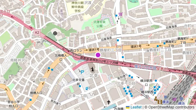 フリースペースヨコハマの周辺地図