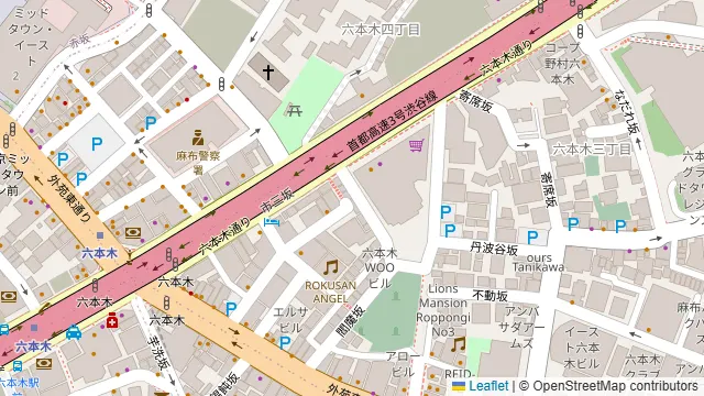 THE PUBLIC SIXの周辺地図