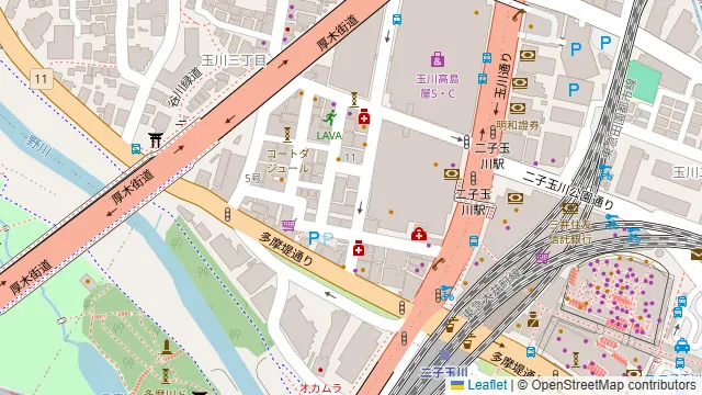 焼鳥 BABEの周辺地図