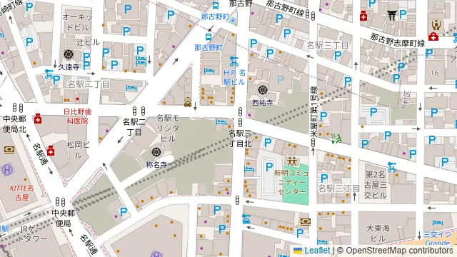 伍味酉 なごのみせ (GOMITORI)の周辺地図