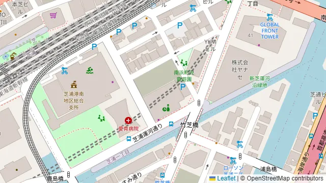 CONTAINERの周辺地図