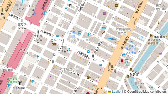 ベルサール東京日本橋の周辺地図