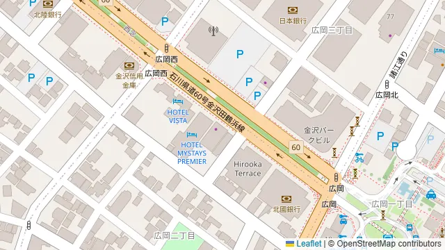 TKPガーデンシティPREMIUM金沢駅西口の周辺地図