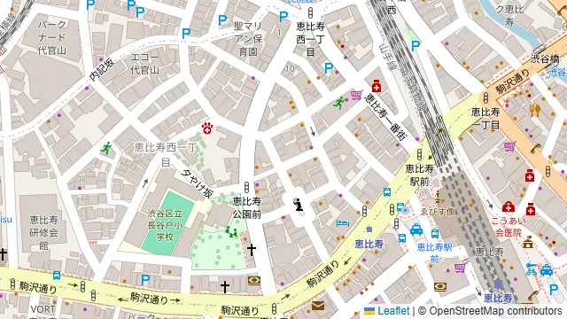 KOREAN DINING HANAの周辺地図