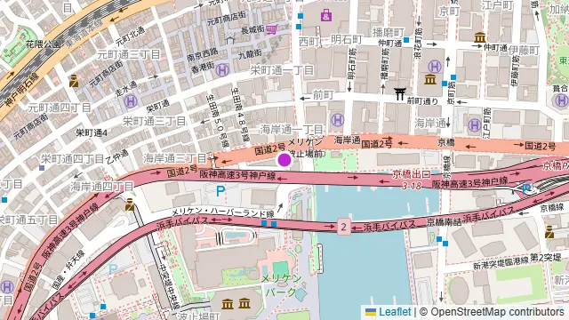 Kobe harbor kitchen Hajiの周辺地図