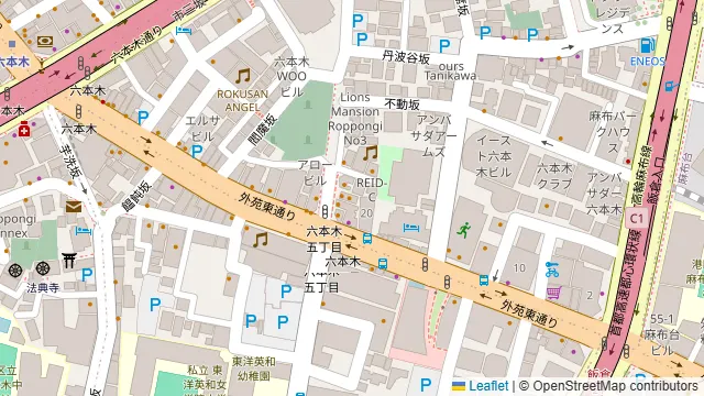 WORLDSTAR CAFEの周辺地図