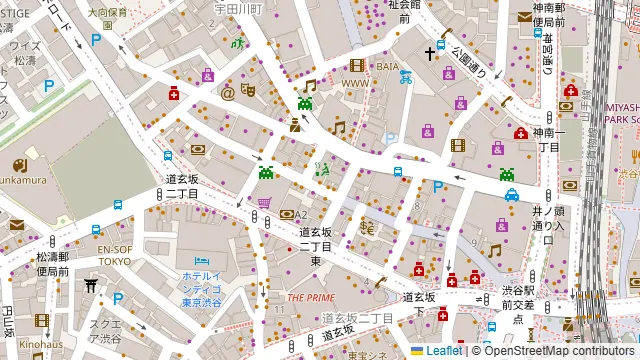 Darts UP 渋谷センター街店の周辺地図