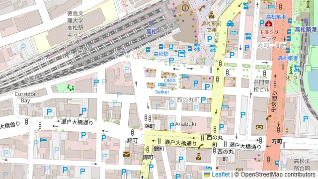 神童ろの周辺地図