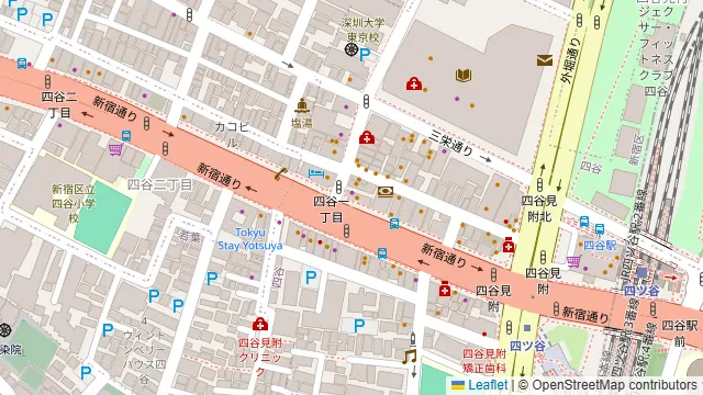 ウィルシャー・プレイス四谷の周辺地図