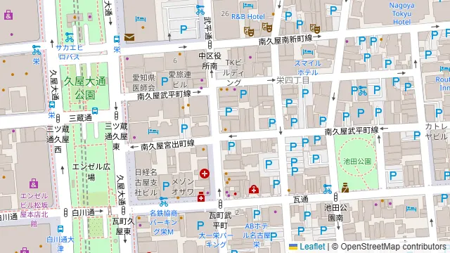 Virdweac(ヴァードウィーク)栄の周辺地図