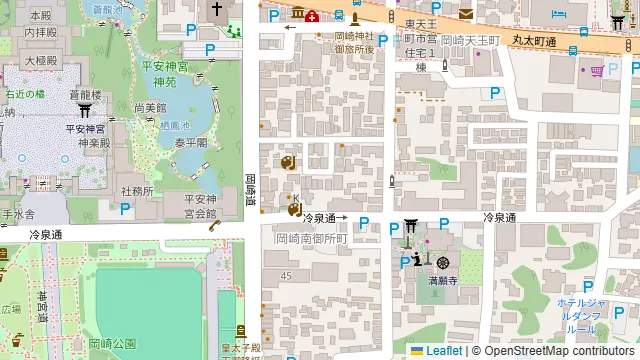 Cafe/Gallery Rokujianの周辺地図