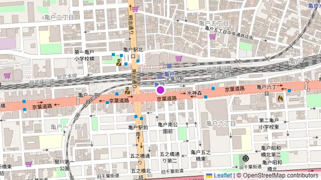 大衆酒場 かんぱい家 亀戸店の周辺地図