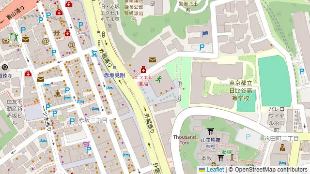 アジアンダイニングバール SAPANAの周辺地図