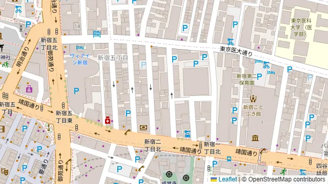 KS9 新宿の周辺地図