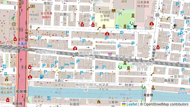 MASUMI 秋葉原の周辺地図