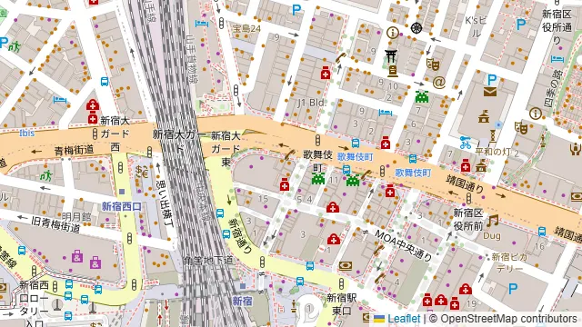 CheeseTable 新宿店の周辺地図
