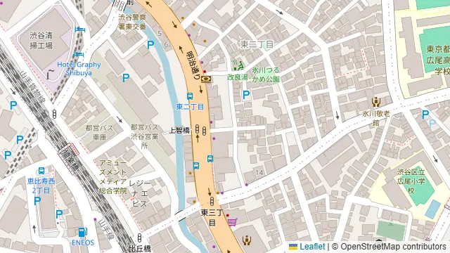 MYROOM BAR 恵比寿001の周辺地図