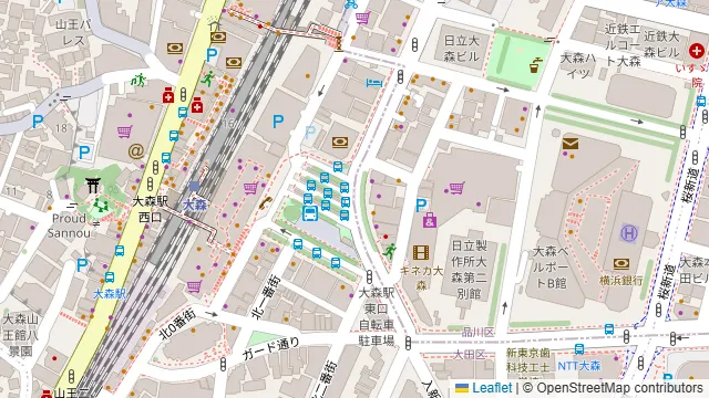 ビジョンセンター東京駅前の周辺地図