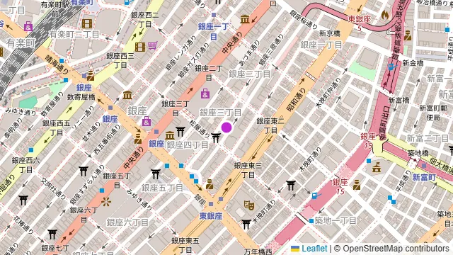 TIME SHARING 銀座三丁目ビルディング 5Fの周辺地図