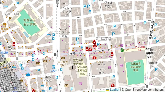 CAFE&BAR FeRnaの周辺地図